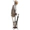 Entryway Hall Tree Coat Rack with Metal Frame and Umbrella Stand
